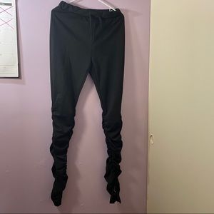 Black “Stacked” Legging Pants